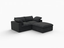 Load image into Gallery viewer, Blend Modular L Shaped Three Piece Corner Sectional - Light Gray