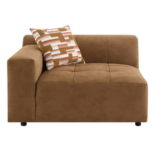 Load image into Gallery viewer, Zoey - Modular - RF Arm Chair With Pillow - Chocolate Suede