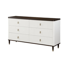 Load image into Gallery viewer, Carena - Dresser With Jewerly Tray - White / Walnut