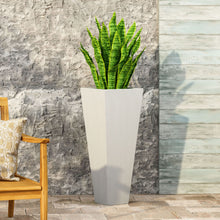 Load image into Gallery viewer, Outdoor Modern Cast Stone Planter