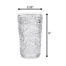 Load image into Gallery viewer, Paisley Style Acrylic Hi Ball Glasses (Set of 4)
