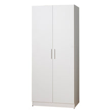 Load image into Gallery viewer, Viviane - Closet With Hanging Bars And 5 Shelves - White