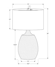Load image into Gallery viewer, Lighting, Table Lamp, Resin, Contemporary - Cream