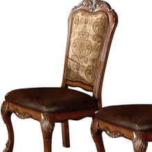 Load image into Gallery viewer, Upholstered Faux Leather Dining Side Chairs (Set of 2) - Oak