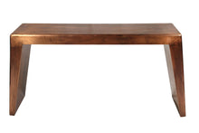 Load image into Gallery viewer, Aluminum Sled Console Table - Copper