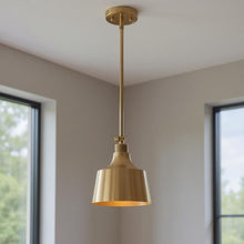 Load image into Gallery viewer, Metal Kitchen Island Dimmable Chandelier With Shades - Gold