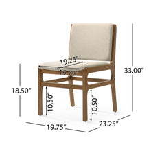 Load image into Gallery viewer, Contemporary Dining Chair Set Upholstered Fabric With Rubberwood Frame