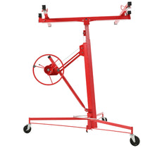 Load image into Gallery viewer, Drywall Lift Panel Hoist Jack Lifter With Caster Wheels And Telescopic Arm