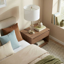 Load image into Gallery viewer, Echo - Table Lamp With On / Off Switch Clear Body Base - Clear / Silver / White