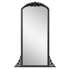 Load image into Gallery viewer, 67" Solid Wood Framed Full Length Mirror - Black