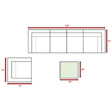 Load image into Gallery viewer, Stylish Wicker Patio Set Table