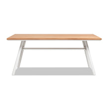 Load image into Gallery viewer, Maiden - 6 Seater Patio Dining Table - Natural Teak