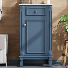 Load image into Gallery viewer, Bathroom Vanity With Sink, Soft-Closing Door, Adjustable Shelf