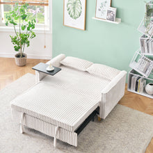 Load image into Gallery viewer, Pull Out Sofa With Movable Tabletop And USB Ports