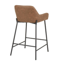 Load image into Gallery viewer, Daniella - Industrial Fixed Height Counter Stool (Set of 2)
