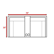 Load image into Gallery viewer, Outdoor Wicker Loveseat With Cushions