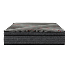 Load image into Gallery viewer, 15" Euro Top Gel Memory Foam Hybrid Mattress With Pocket Coils, Cooling & Edge Support - Black - Queen