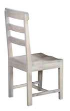 Load image into Gallery viewer, Wood Ladder Back Dining Room Side Chairs (Set of 2) - White