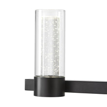 Load image into Gallery viewer, Candle Style Twelve Light Transparent Metal LED Dimmable Chandelier With Shades - Black / Clear