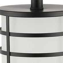 Load image into Gallery viewer, USB Table Lamp With Drum Shade - Black