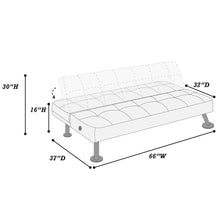 Load image into Gallery viewer, Tufted Sofa With USB Port For Living Room