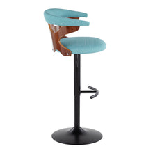 Load image into Gallery viewer, Gardenia - Contemporary Adjustable Barstool, Swivel With Rounded T Footrest (Set of 2)