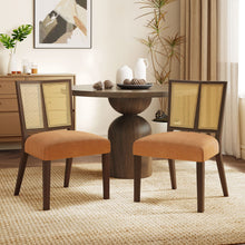 Load image into Gallery viewer, Mid Century Rattan Dining Chair Without Arms Set