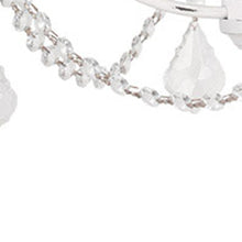 Load image into Gallery viewer, Four Light Metal Dimmable Chandelier With Shades - Antiqued White
