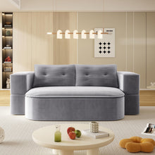 Load image into Gallery viewer, Convertible Floor Sofa Bed With Multi Functional Blanket