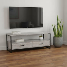 Load image into Gallery viewer, 47" Cabinet Enclosed Storage TV Stand - Gray