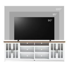 Load image into Gallery viewer, Hampton - TV Stand Console & Cable Management
