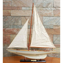 Load image into Gallery viewer, Hand Painted Model Boat (624673) - Beige