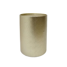 Load image into Gallery viewer, Modern Round Accent Table With Hammered Surface