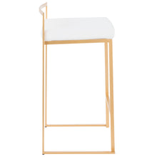 Load image into Gallery viewer, Fuji - Contemporary / Glam Design Counter Stool (Set of 2)