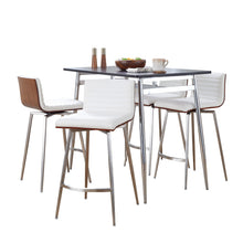 Load image into Gallery viewer, Marcel Mason - 5 Piece Swivel Contemporary Counter Height Dining Set