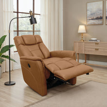 Load image into Gallery viewer, Oslo - Power Recliner With Manual Adjustable Headrest And Power Footrest - Brown