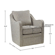 Load image into Gallery viewer, Wide Seat Arm Chair With 360 Degree Rotation