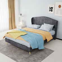 Load image into Gallery viewer, Upholstered Bed, Tufted Headboard, Comfortable Sleep