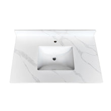 Load image into Gallery viewer, Bathroom Vanity Top With Undermount Single Bowl Sink