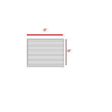 Load image into Gallery viewer, Chesterville - Slatted Side Table With Aluminum Top - Gray