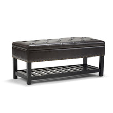 Load image into Gallery viewer, Lomond - Upholstered Storage Ottoman Bench