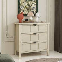 Load image into Gallery viewer, 3 Drawer Cabinet, For Bedroom - Natural