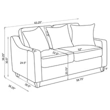 Load image into Gallery viewer, Mahaffey - 2 Piece Track Arm Living Room Set - Beige