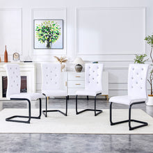 Load image into Gallery viewer, Alligator Skin Upholstered Dining Chairs