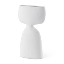 Load image into Gallery viewer, Sculptural Table Vase - White
