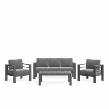 Load image into Gallery viewer, Outdoor Patio Set, All-Weather With Thick Cushions