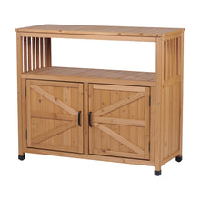 Load image into Gallery viewer, Patio Bar Table Set With Storage