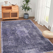 Load image into Gallery viewer, Maval - 8' X 10' Washable Area Rug - Anthracite