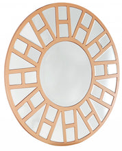 Load image into Gallery viewer, 32" Round Metal Framed Accent Mirror - Gold