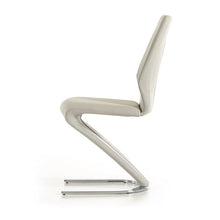 Load image into Gallery viewer, Upholstered In Faux Leather Dining Side Chairs (Set of 2) - White